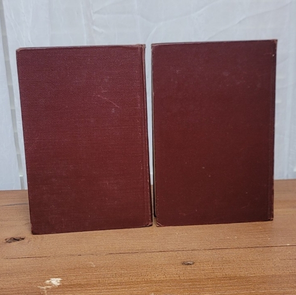 Antique Maroon Classic Book Set 1925, Robinson Curso - Picture 8 of 12